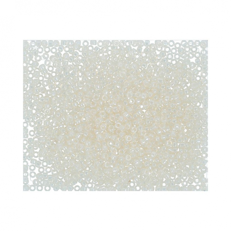 Бисер Япония "TOHO" 15/0  круглый 2  1.5 мм 5 х 5 г №0147 св.молочный/перл