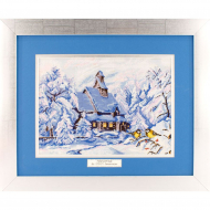 91304_Вышитая картина "Зимняя сказка"