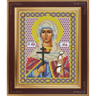 Набор для вышивания бисером GALLA COLLECTION арт.М 238 Св. Зоя 12х15 см