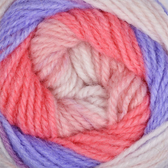 Пряжа для вязания ТРО Подмосковная (50% шерсть, 50% акрил) 10х100г/250м цв.принт 7353