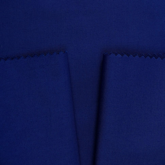 Ткань Поплин стрейч 125 г/м? 97% хлопок, 3% спандекс шир.150 см арт.TBY.Csp.1802.16 цв.16 синий рул.25м Ткань Поплин стрейч 125 г/м? 97% хлопок, 3% спандекс шир.150 см арт.TBY.Csp.1802.16 цв.16 синий рул.25м