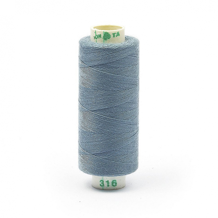 Нитки Dor Tak бытовые 40/2 полиэстер 366м цв.316 серый