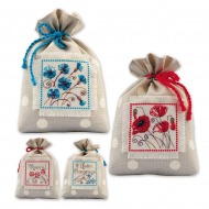 Набор для вышивания РИОЛИС арт.2036 Подарочные мешочки 14х20 см