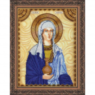 Набор для вышивания бисером АБРИС АРТ арт. AA-094 Св.Марфа 23х30 см