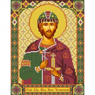 Набор для вышивания бисером НОВА СЛОБОДА арт.С9182 Св.Блгв.Князь Игорь Черниговский 18х23 см