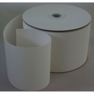 Люверсная термоклеевая лента двухсторонняя 120мм цв.белый рул. 50м