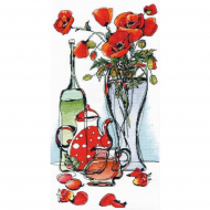 Набор для вышивания ОВЕН арт. 997 Стеклянная фантазия-3 21х40 см