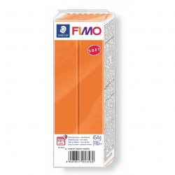 FIMO Soft полимерная глина, запекаемая в печке, уп. 454г цв.мандарин арт.8021-42