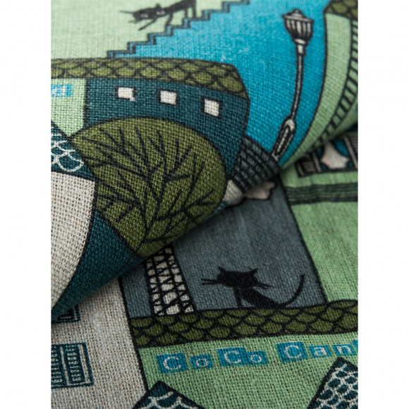 Ткань Лен, арт.TBY-DJ-05, 140г/м?, 30% лен 70% хлопок, шир.150см, рул.20м