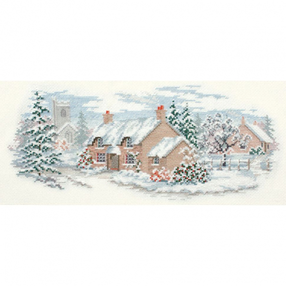 Набор для вышивания DERWENTWATER DESIGNS арт.LAN08 Holly Lane 32,7х14,2 см Набор для вышивания DERWENTWATER DESIGNS арт.LAN08 Holly Lane 32,7х14,2 см