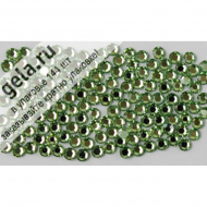 34775_Камни плоские с термоклеем 2028HF, ss 6, Peridot M