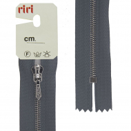 137507_Молния металл, Ni, слайдер Tropf, 4 мм, неразъёмная карманная, 18 см,цвет 2119, серо-голубой светлый 137507_Молния металл, Ni, слайдер Tropf, 4 мм, неразъёмная карманная, 18 см,цвет 2119, серо-голубой светлый