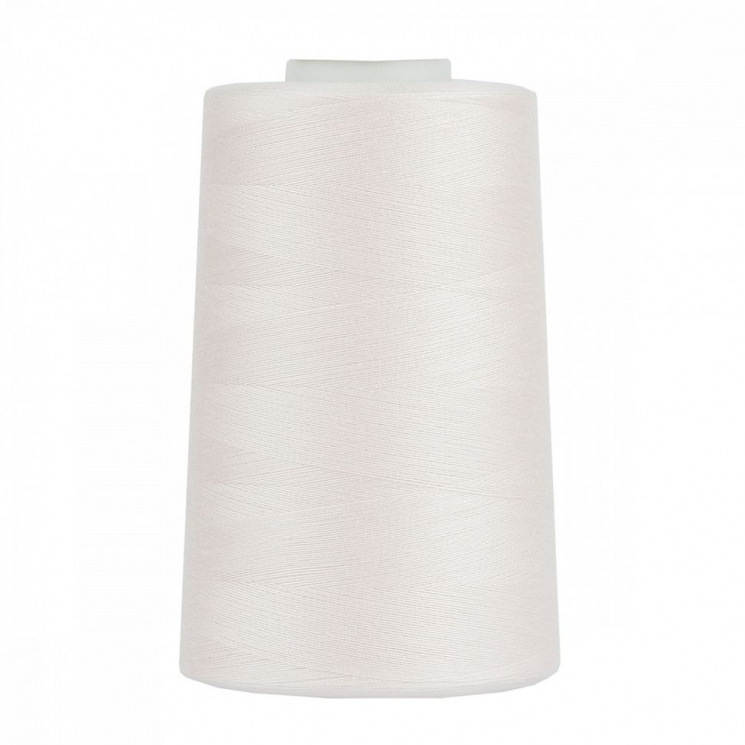 Нитки швейные 40/2 полиэстер 5000 ярд цв.102 экрю MAX