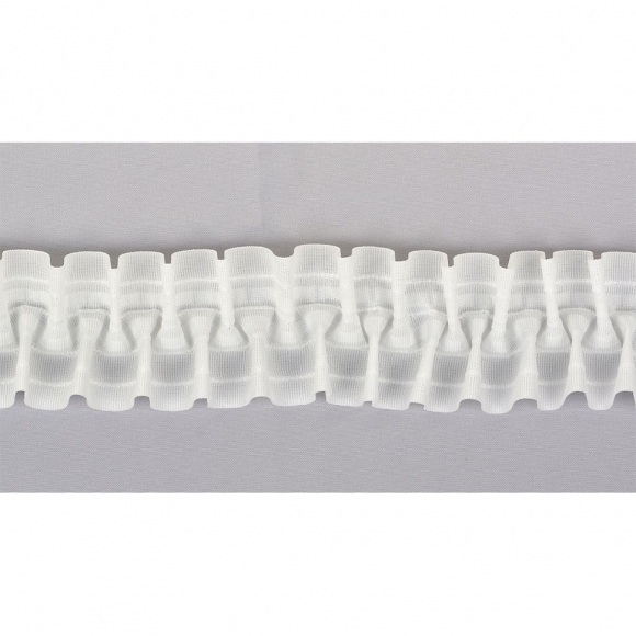 Лента шторная 60мм сборка шахматка арт.П-705К цв.белый уп.50м Лента шторная 60мм сборка шахматка арт.П-705К цв.белый уп.50м
