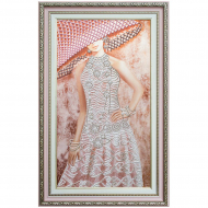 Набор для вышивания бисером НОВА СЛОБОДА арт.ДК2100 Ажур 25х46 см