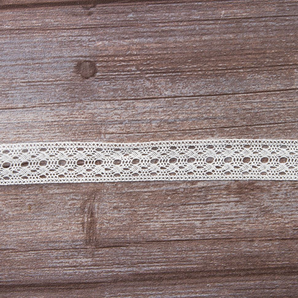 157209_Мерсеризованное хлопковое кружево, 26 мм, белый 157209_Мерсеризованное хлопковое кружево, 26 мм, белый