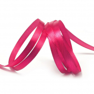 Лента атласная 6мм цв.3081 малиновый IDEAL уп.27,4 м