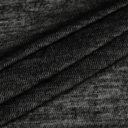 Дублерин IdealTex трикотажный 65г/м? 132 TD/BK черный 150см уп.1м