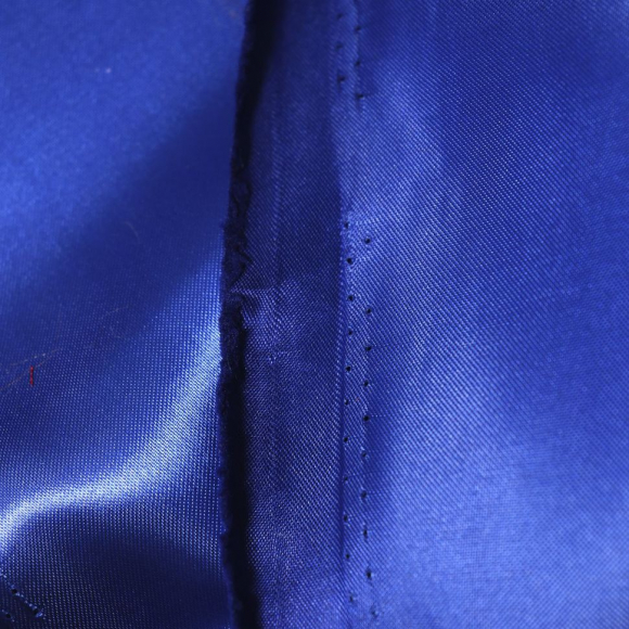 Ткань атлас-сатин 70 г/м? 100% полиэстер шир.148 см арт.Р.15070.06 цв.06 синий уп.25м