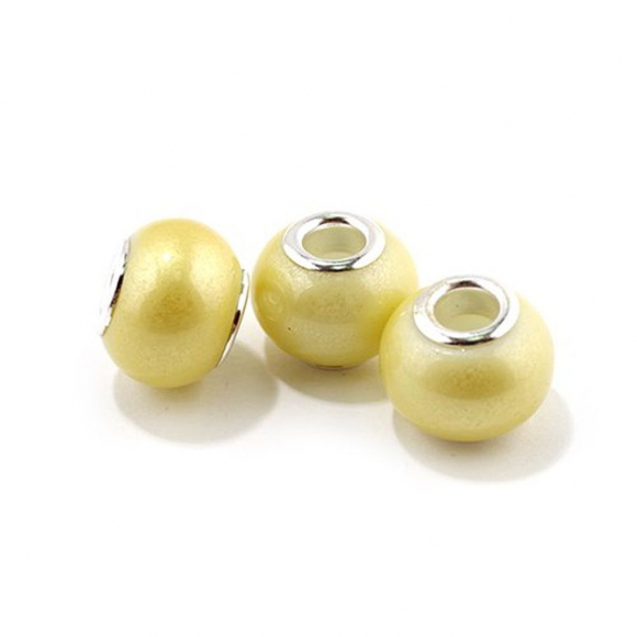 Бусины стеклянные арт.PN-PR-05 цв.40 11х15мм, in ?6 мм