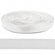 Стропа лента ременная LCH 25мм цв.01 белый уп.50м