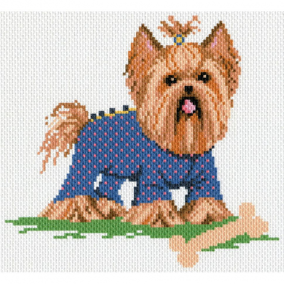Набор для вышивания МАТРЕНИН ПОСАД арт.28х37 - 1783Н-1 Йоркширский терьер