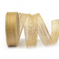 Шнур декоративный Мешковина арт.TBY.MSH21 шир.25мм уп.10м