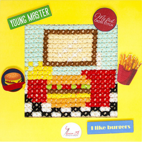 Набор для вышивания LUCA-S арт. X02 Mcdonald's 15х15 см Набор для вышивания LUCA-S арт. X02 Mcdonald's 15х15 см