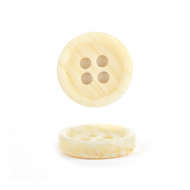 Пуговицы пластик CN 2732 цв.09 молочный 16L-10мм, 4 прокола, 72 шт