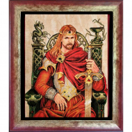 Набор для вышивания NIMUE арт.174-Z008 МK King Arthur (Король Артур) 32х40 см