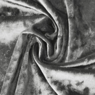 Плюш винтажный тонкий 2002-21 240г/м2 97%полиэстер3%лайкра цв.21 серый 50х50см Плюш винтажный тонкий 2002-21 240г/м2 97%полиэстер3%лайкра цв.21 серый 50х50см