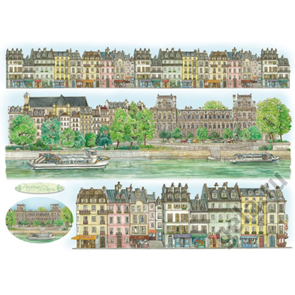 52720_Бумага рисовая "Город" 52720_Бумага рисовая "Город"