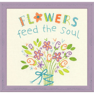 Набор для вышивания DIMENSIONS арт.DMS-71-01549 Букетик 25x25 см