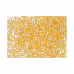 Бисер Япония "TOHO" 11/0  TREASURE №1  1.6 мм 5 х 5 г №0789 мандариновый