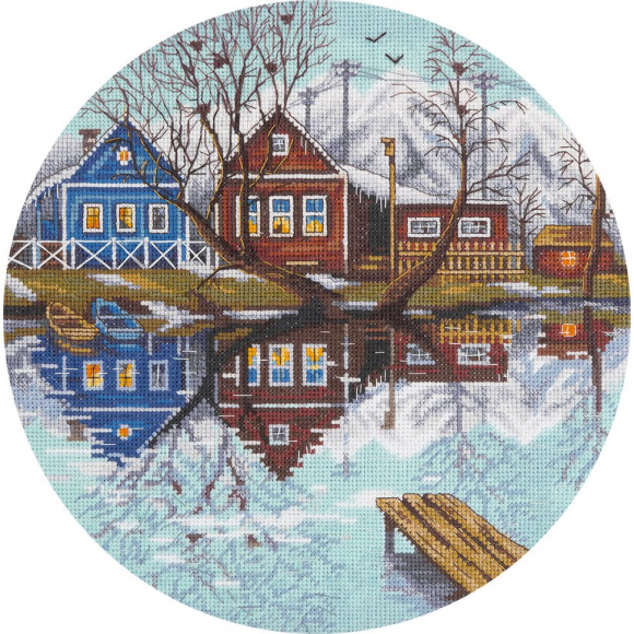 Набор для вышивания PANNA арт. PS-1997 Ранняя весна 24х24 см