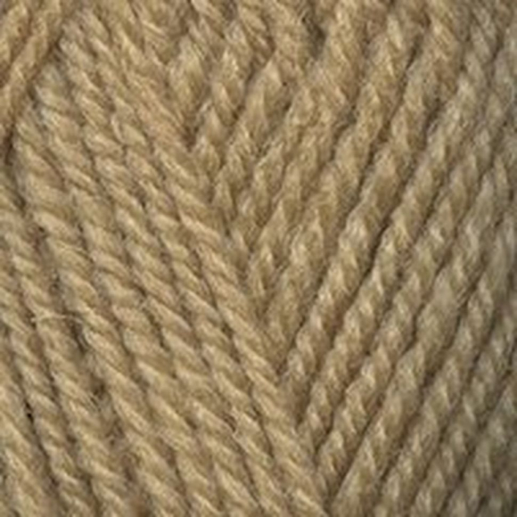 Пряжа для вязания ТРО Подмосковная (50% шерсть, 50% акрил) 10х100г/250м цв.0192 песочный