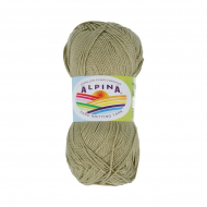 Пряжа ALPINA HOLLY (100% мерсеризованный хлопок) 10х50г/200м цв.167 оливковый