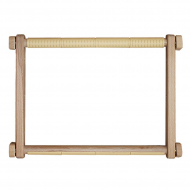 93754_Пяльцы - рамка деревянная c пластиковыми клипсами