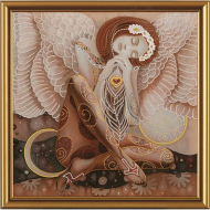 Набор для вышивания бисером НОВА СЛОБОДА арт.НК1191 День и ночь 35х35 см