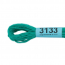 Нитки для вышивания Gamma мулине (3071-3172) 100% хлопок 24 x 8 м цв.3133 т.т.бирюзовый