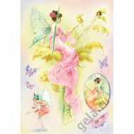 52717_Бумага рисовая "Цветочная фея"
