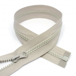 Молния MaxZipper трактор №5 1 замок усил.зв., 90см, цв.F307 натуральный уп.50шт