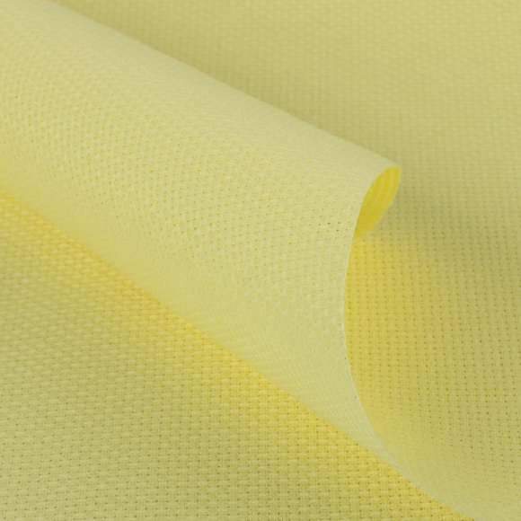 Канва Gamma K04 Aida №14 100% хлопок 150 x 100 см цв.св.желтый