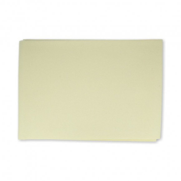 Канва Gamma K04 Aida №14 100% хлопок 150 x 100 см цв.св.желтый
