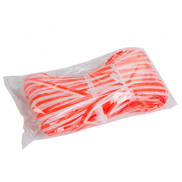 Кант светоотражающий TBY 10мм отр.R30 арт.6115 100% пэ цв.оранжевый уп.100м