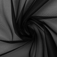 Сетка корсетная KRUZHEVO арт.Т1112 плот.45 г/м? шир.150 см, цв.черный уп.1м