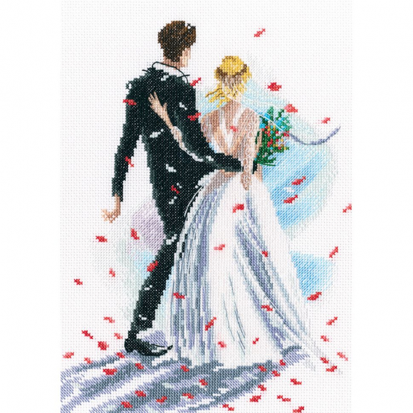 Набор для вышивания РТО арт.M861 Мы рядом 19,5х26,5 см