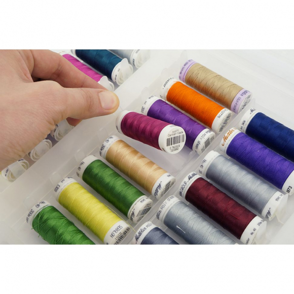 34028_Контейнер - чемоданчик для хранения нитей, пластиковый