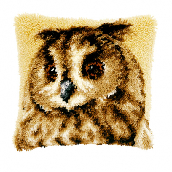 81559_Набор для вышивания подушки "Коричневая сова" 81559_Набор для вышивания подушки "Коричневая сова"