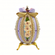 169295_Набор для творчества декоративное яйцо "Винтажный горошек"